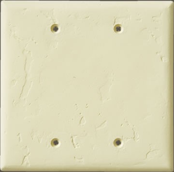 Hand Trowel Four Outlet Blank Plate