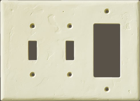 Hand Trowel Single Rocker Two Toggle Combo Plate