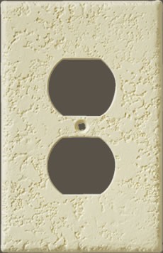 Knock-Down Two Outlet Plate