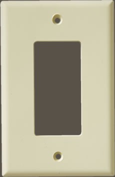 Smooth Single Rocker Plate