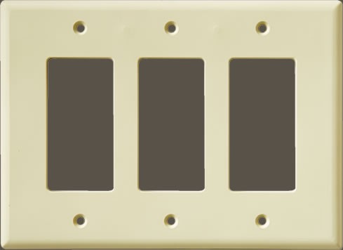 Smooth Three Rocker Plate